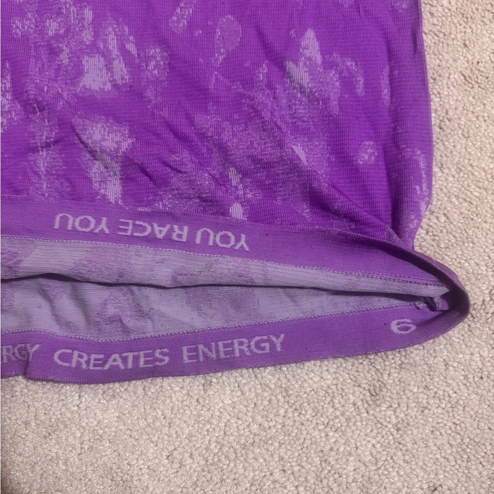 Lululemon Shadow Bloom Moonlit Magenta / Faint Lavender Swiftly Shirt - Picture 8 of 11